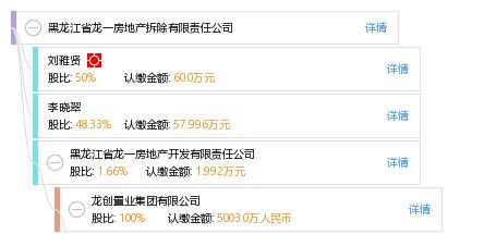 黑龍江省龍一房地產拆除有限責任公司 企業工商信息與信用剖析